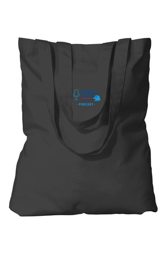 Eco Podcast Tote Embroidered